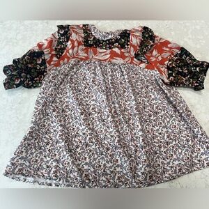 THML Multicolor Floral Blouse